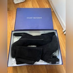 Stuart Weitzman Thigh High Suede Boots